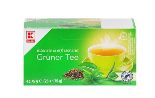 Zeleni čaj 43,75 g Classic - Akcija u trgovini Kaufland