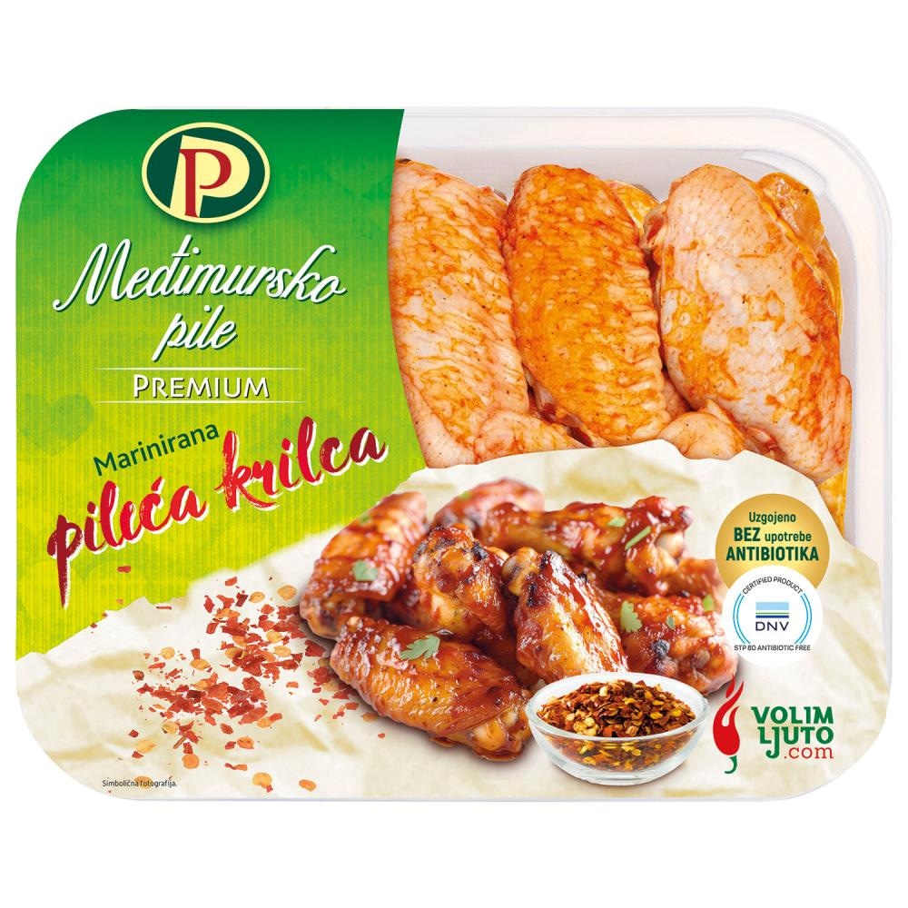 Perutnina Marinirana pileća mini krila 450 g Perutnina Ptuj - Akcija u trgovini KTC