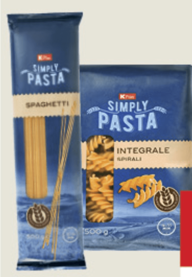 K Plus premium tjestenina 500g - Akcija u trgovini Konzum