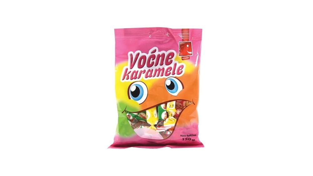 Bomboni Smiješak Voćne karamele 150 g - Akcija u trgovini Boso