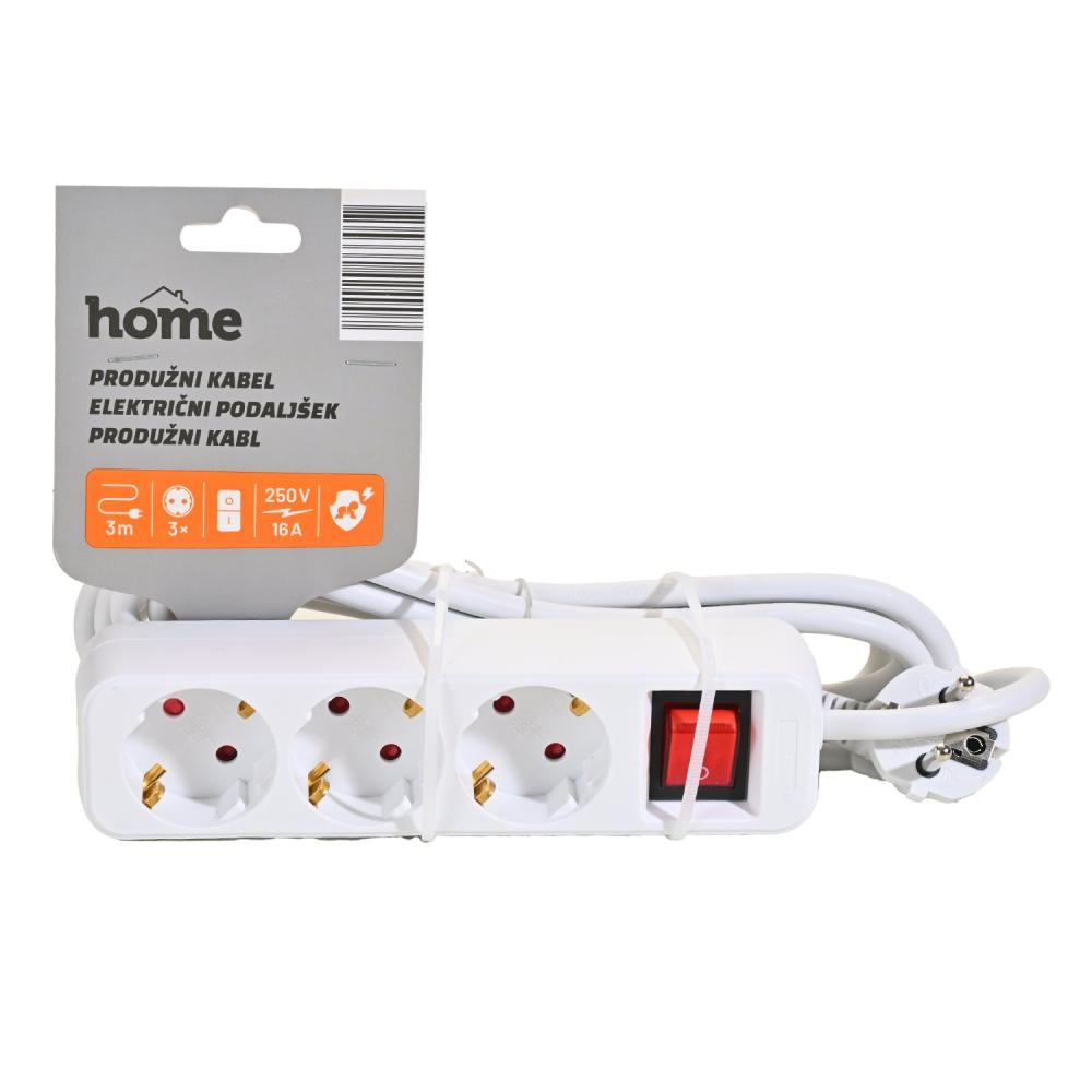 Home produžni kabel 1 kom - Akcija u trgovini Konzum
