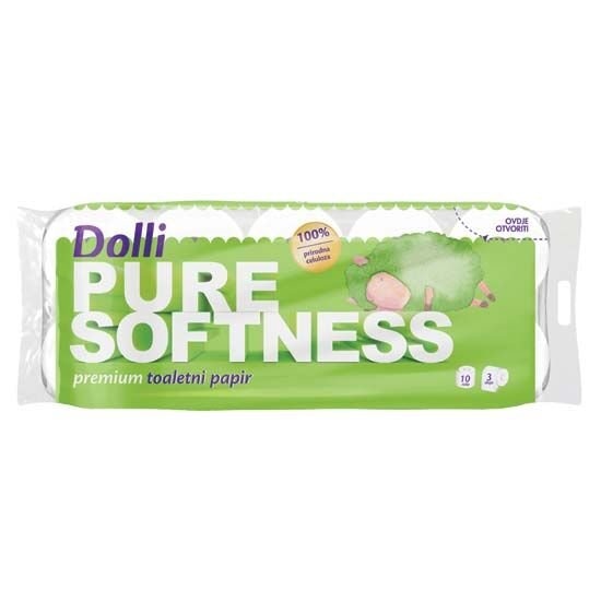 Dolli Toaletni papir 10 rola - Akcija u trgovini Plodine