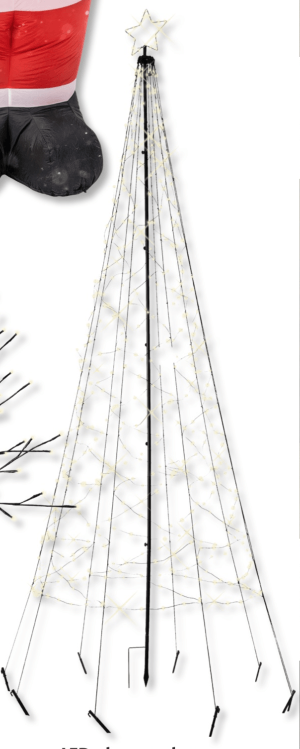 LED ukrasno drvce - Akcija u trgovini Bauhaus