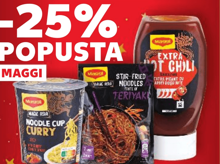 Maggi proizvodi - Akcija u trgovini Kaufland