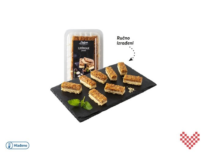 Svježi lješnjak prutići 180 g Deluxe - Akcija u trgovini Lidl