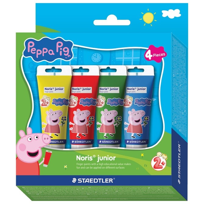 Tempera za ruke Peppa Pig 4 kom STAEDTLER Akcija u trgovini Kaufland
