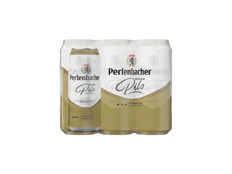 PERLENBACHER Premium pils pivo 4 x 0.5 l - Akcija u trgovini Lidl