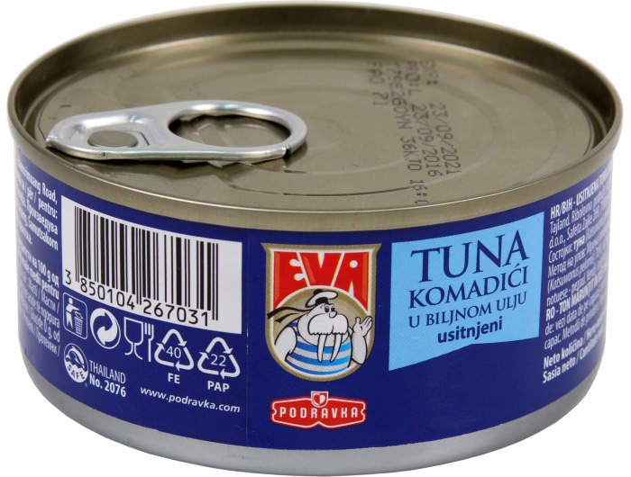 Eva, Podravka Tuna odrezak 160 g - Akcija u trgovini Tommy