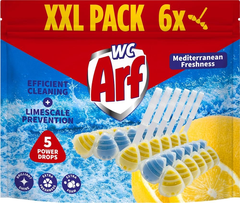 ARF Osvježivač WC školjke Mediterranean 6X55 G Akcija u trgovini Kaufland