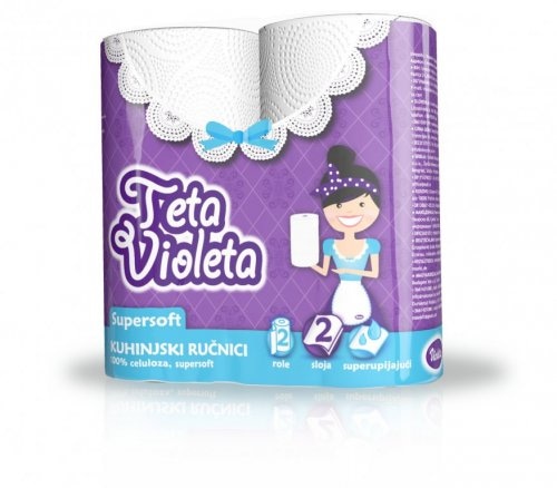 Odabrana Violeta papirna konfekcija - Akcija u trgovini Bipa