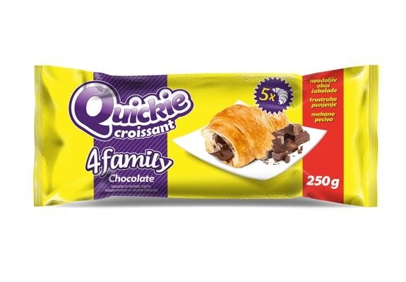 Quickie Croissant family pack 250 g - Akcija u trgovini Bakmaz