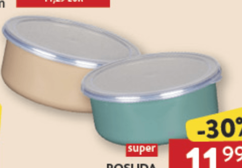 Metalac Posuda za čuvanje hrane 2,50l, kom - Akcija u trgovini Konzum