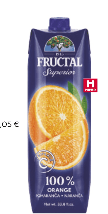 Fructal Nektar 1 L - Akcija u trgovini Tommy