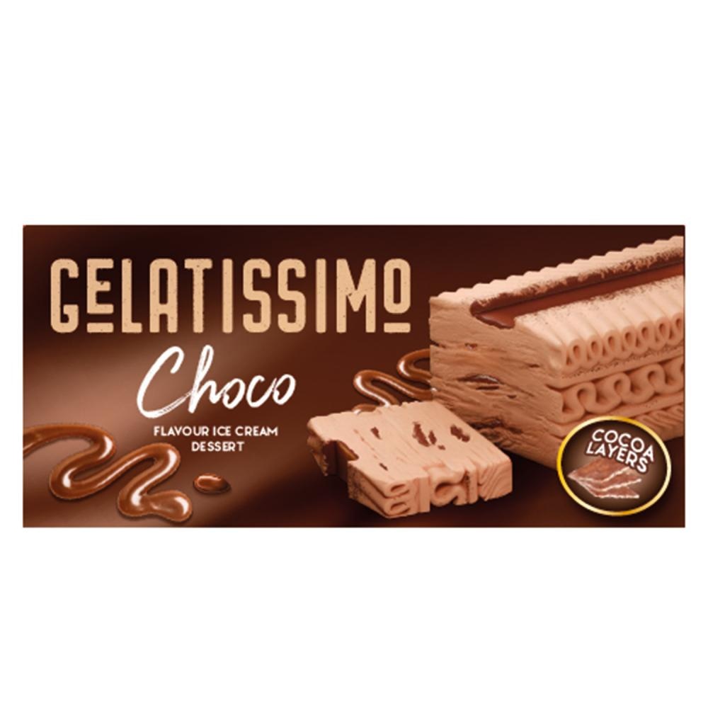 GELATISSIMO SLADOLED triple choco 900ml - Akcija u trgovini Konzum