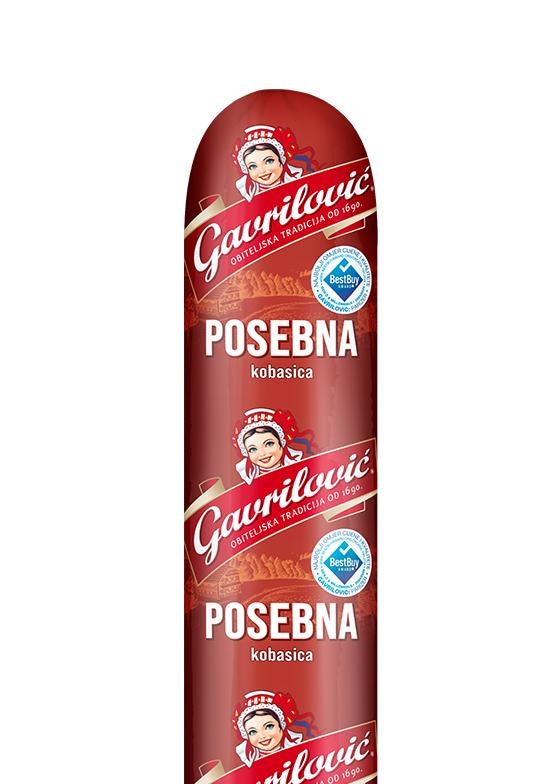 Gavrilović Posebna kobasica 350 g - Akcija u trgovini Gavranović