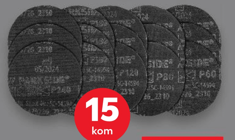 PARKSIDE PERFORMANCE® Set brusnih mreža 15 kom - Akcija u trgovini Kaufland