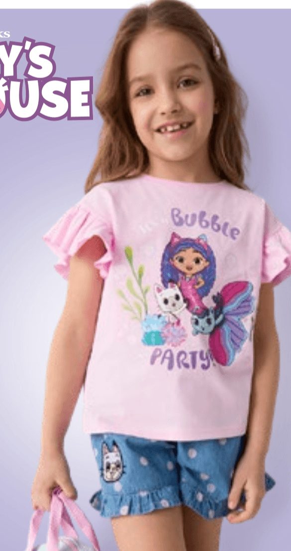 Majica kratkih rukava Gabby's Dollhouse - Akcija u trgovini Pepco