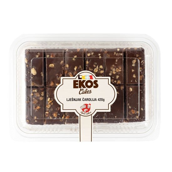 Kolač Lješnjak Čarolija 420 g EKOS - Akcija u trgovini Spar
