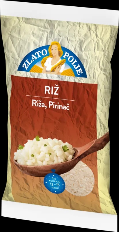 Riža blazinica 800 g Podravka Zlato polje - Akcija u trgovini Ribola