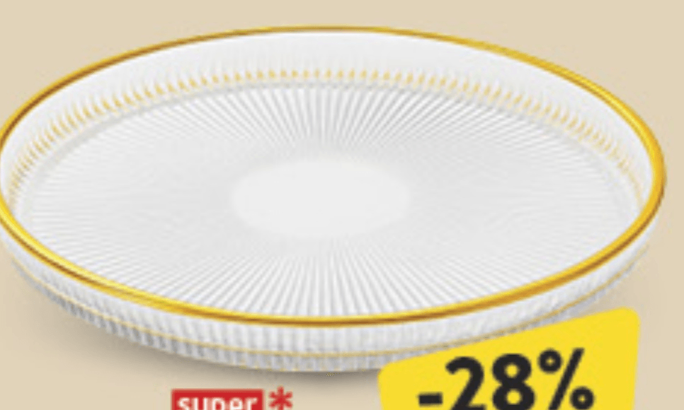 Tanjur za posluživanje 26cm, kom - Akcija u trgovini Konzum