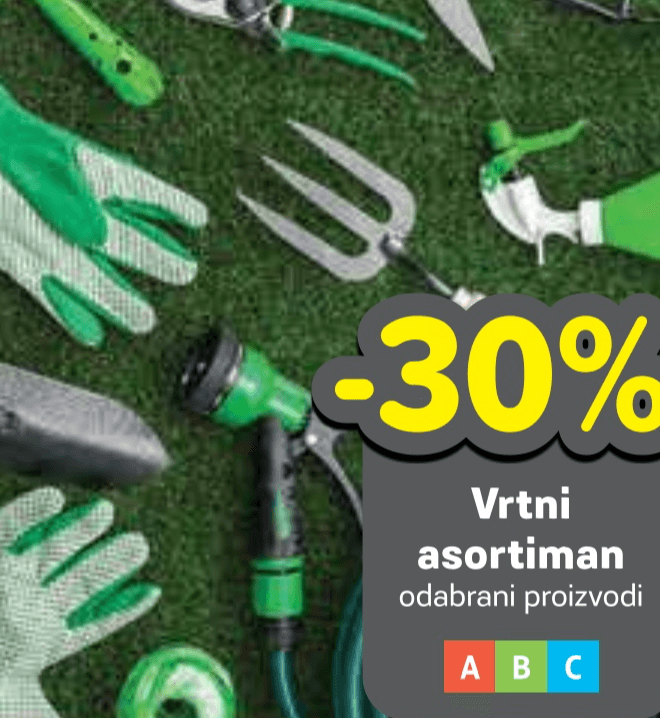 Vrtni asortiman - Akcija u trgovini Plodine