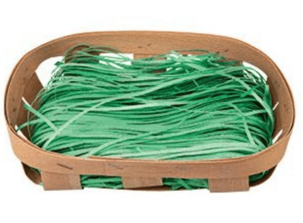 Uskrsna dekoracija košarica s travom 1 kom. - Akcija u trgovini Dm