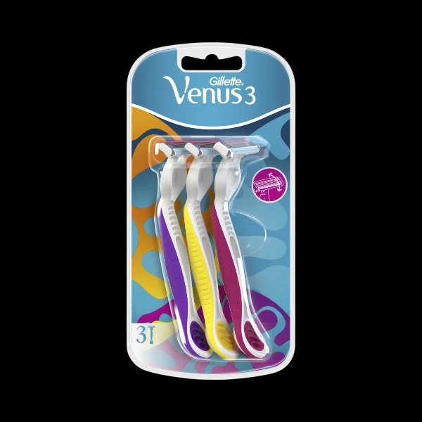 Gillette Venus 3 Colors 3 kom - Akcija u trgovini Bipa