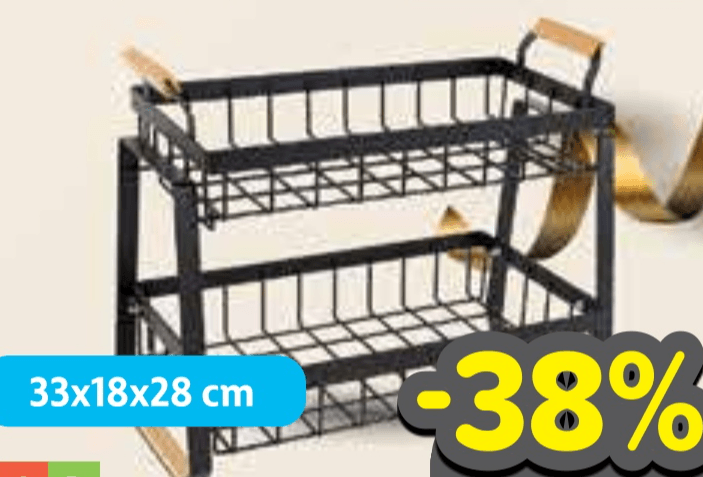 Kuhinjski stalak 33x18x28 cm - Akcija u trgovini Plodine