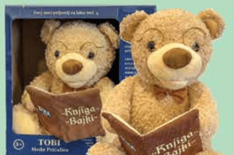 Interaktivni plišani medo Tobi - Akcija u trgovini Plodine