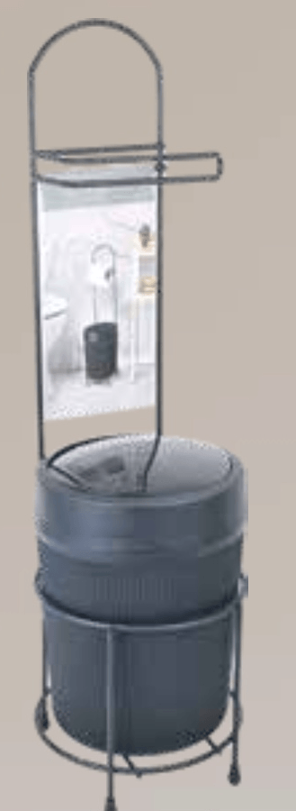 Set držač toaletnog papira sa kantom za smeće - Akcija u trgovini KTC