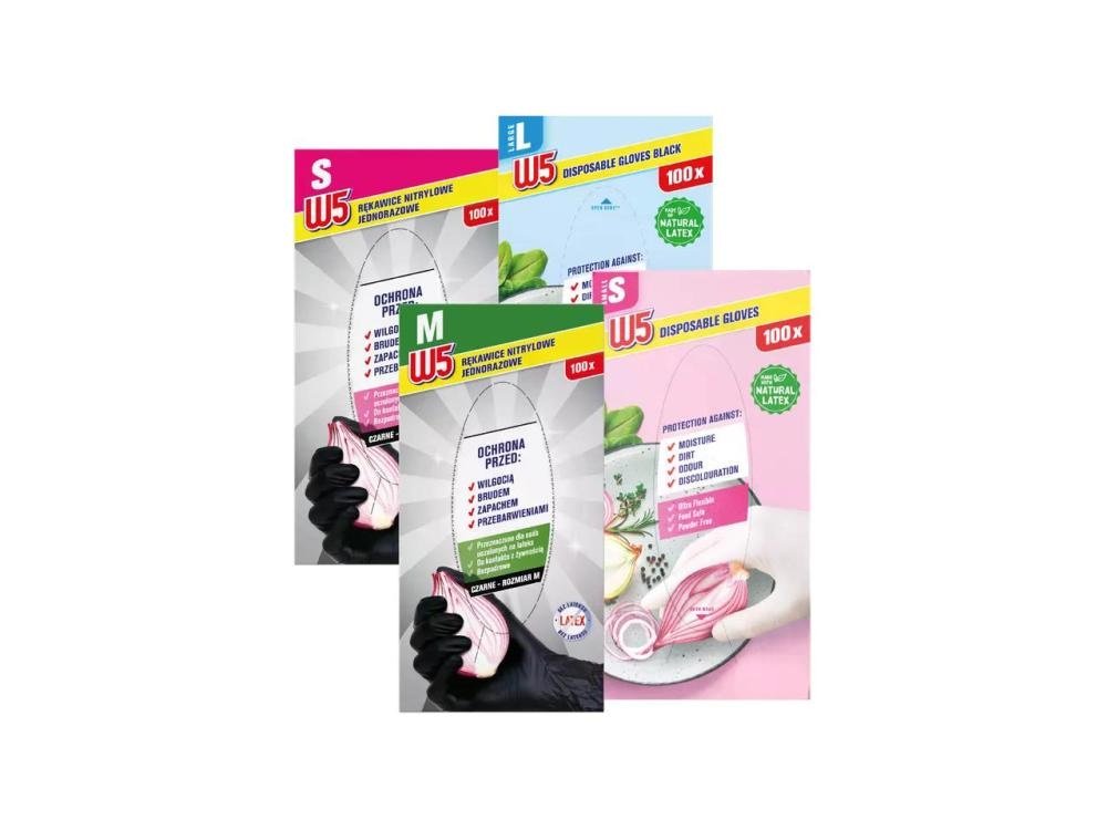 W5 Rukavice za jednokratnu uporabu 100 kom - Akcija u trgovini Lidl
