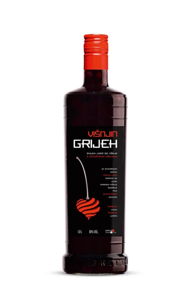 Višnjin Grijeh Moretto 1,00L - Akcija u trgovini Vrutak