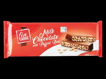FIN CARRÉ Čokolada s rižom 200 g - Akcija u trgovini Lidl
