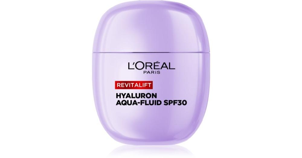 L'Oréal Revitalift Hyaluron Aqua-Fluid SPF30 - Akcija u trgovini Bipa