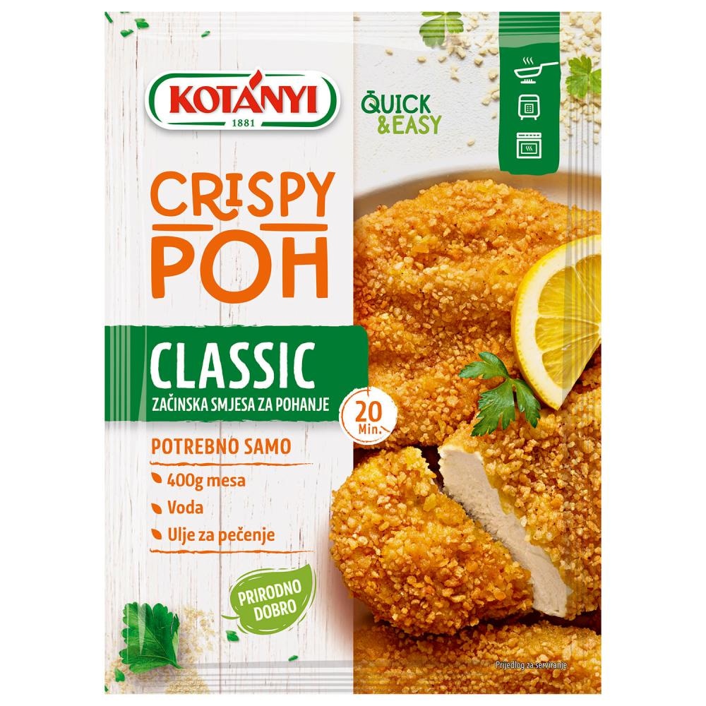 Crispy, Kotanyi Začinska smjesa za pohanje 70 g - Akcija u trgovini Tommy