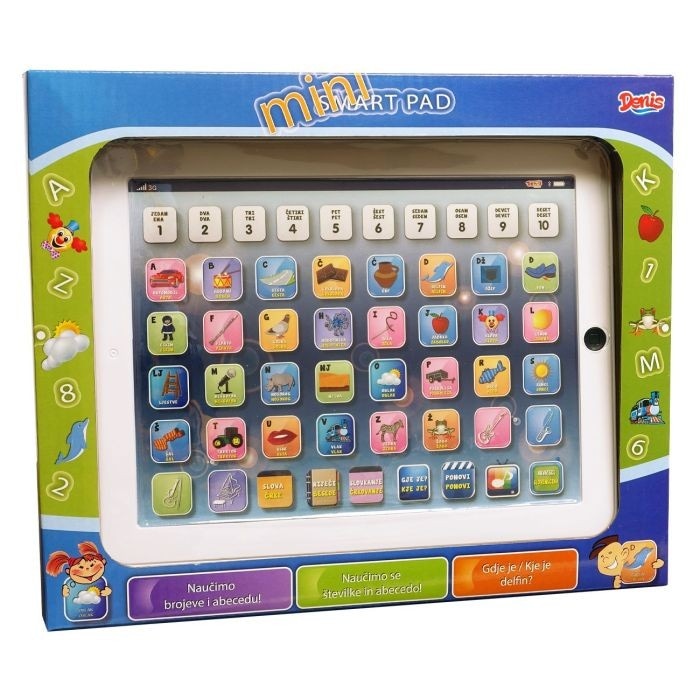 Mini Smart Pad dječji interaktivni tablet 19x24x2 cm Denis Akcija u trgovini Kaufland