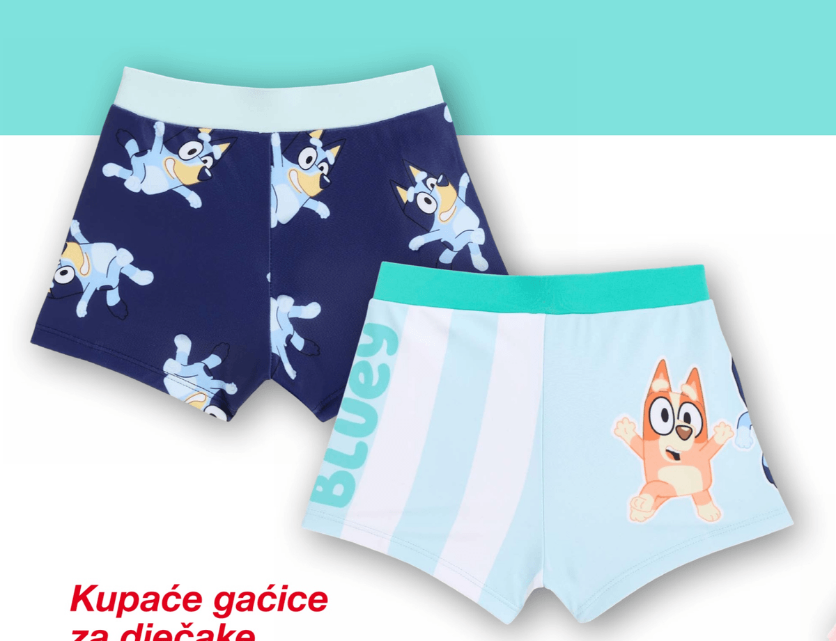 Kupaće gaćice za dječake - Akcija u trgovini Kik