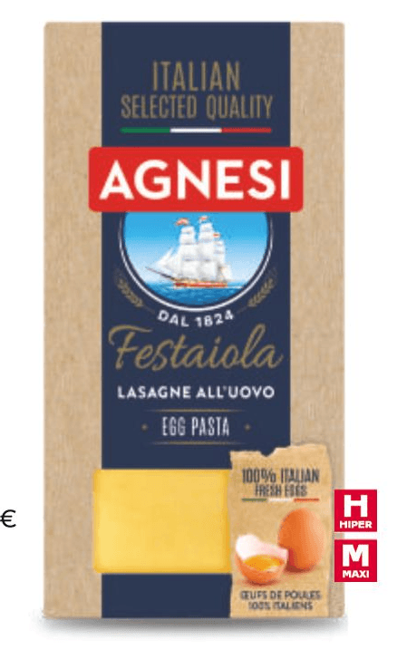 Agnesi Tjestenina 500 g Akcija u trgovini Tommy