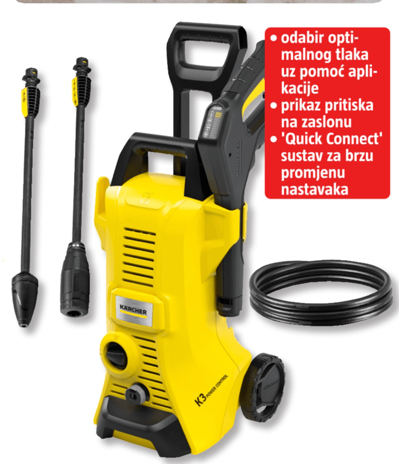 Karcher Visokotlačni čistač 'K3 Power Control' Kärcher - Akcija u trgovini Bauhaus