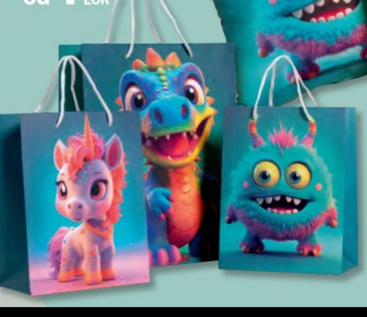 Poklon vrećica - Akcija u trgovini NKD