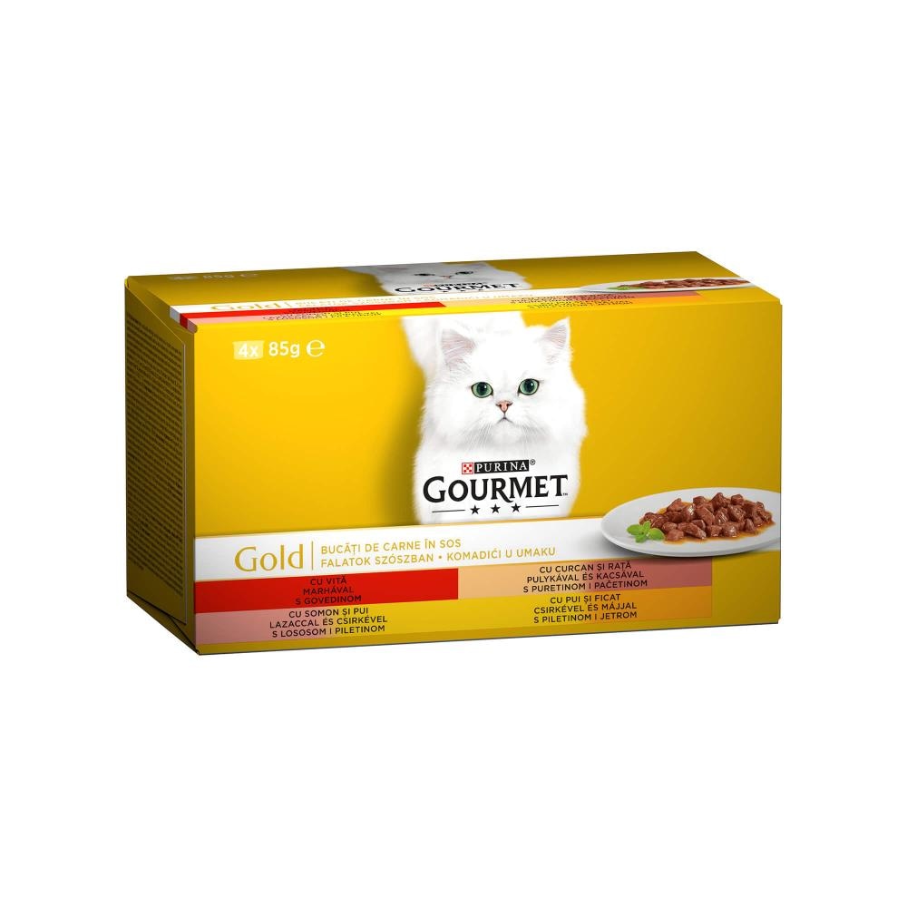 Gourmet Gold Hrana za mačke 4x85 g ili 6x50 g - Akcija u trgovini Plodine