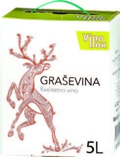 Graševina 5 l Ilok - Akcija u trgovini Plodine