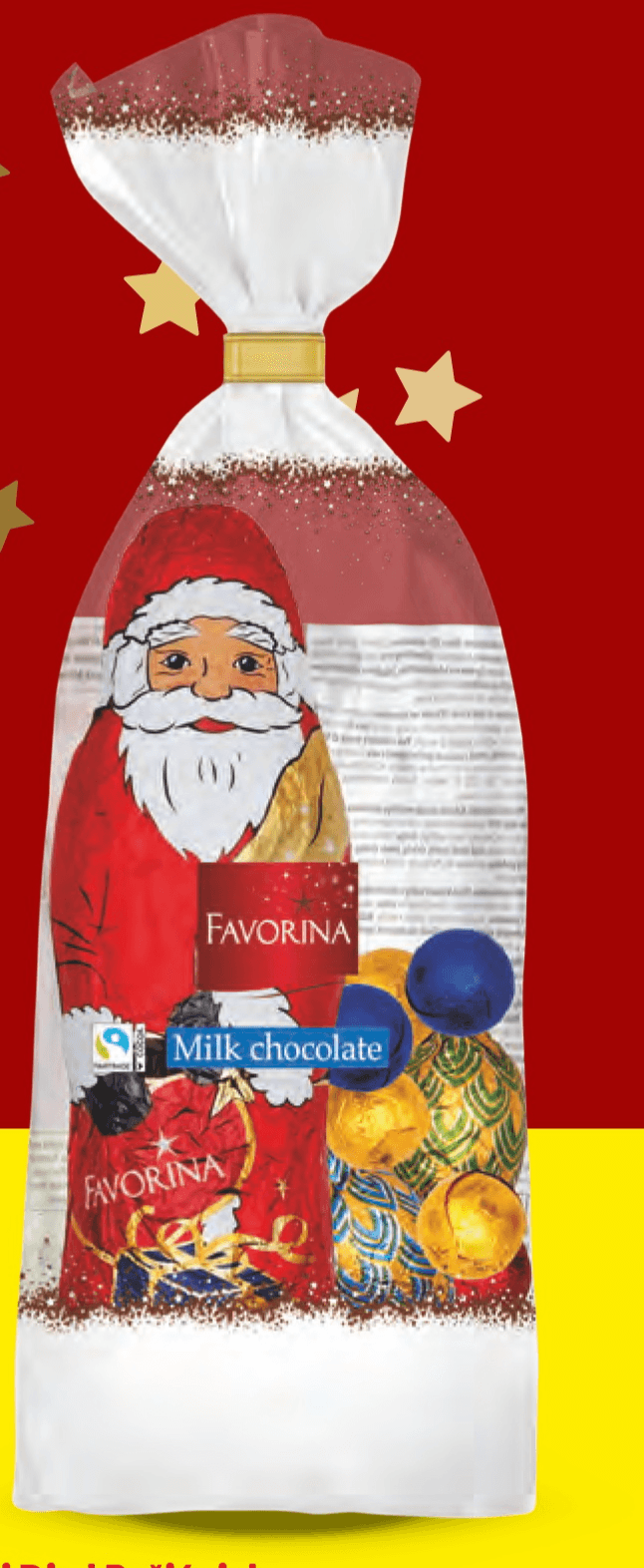 Čokoladni Djed Božićnjak 171 g Favorina - Akcija u trgovini Lidl