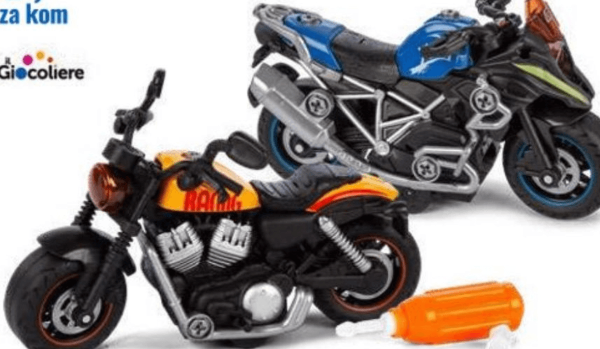 Motocikl Giocoliere - Akcija u trgovini Eurospin