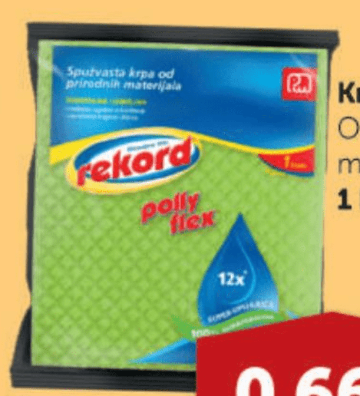 Krpa Polly Flex 1 komad Rekord - Akcija u trgovini Boso