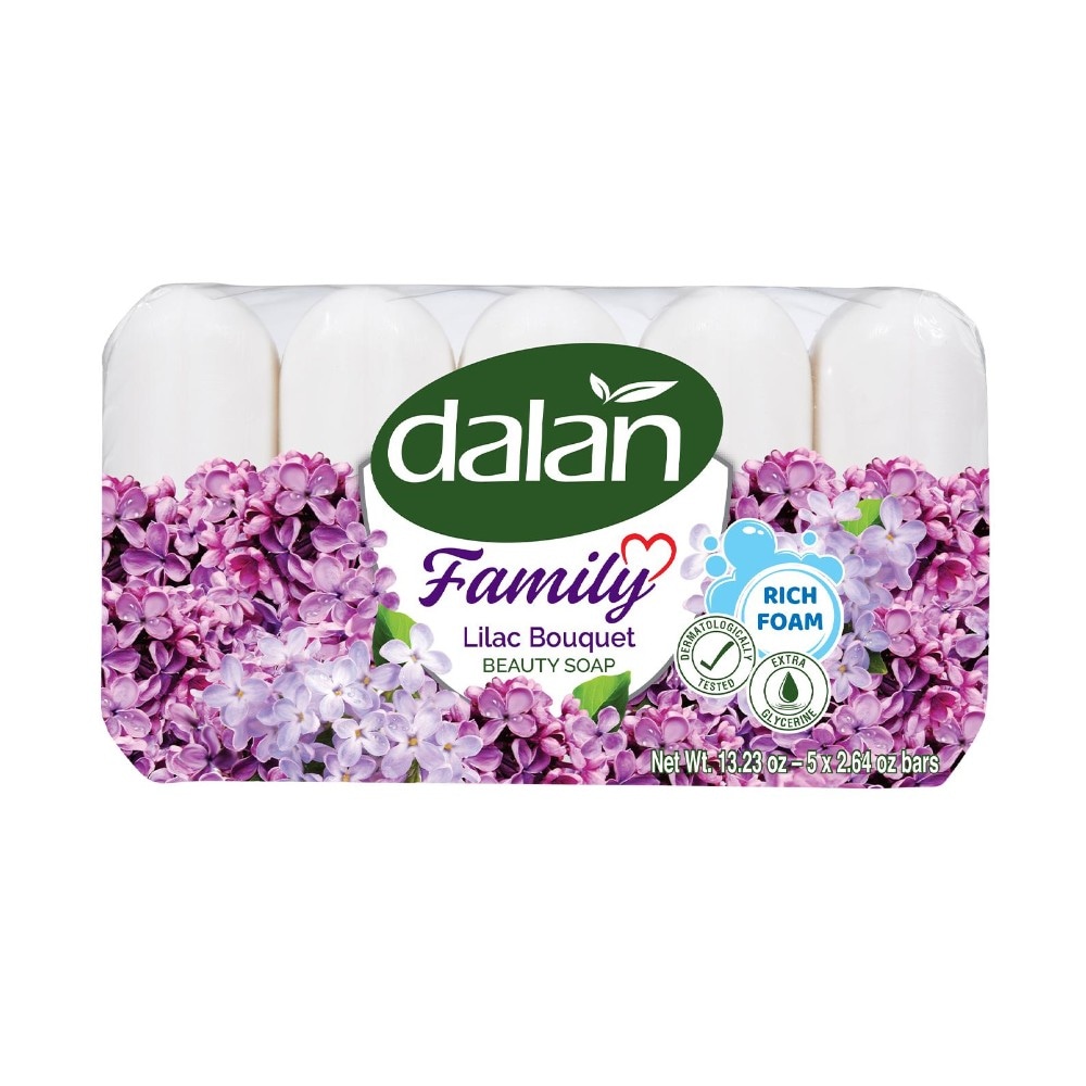 Dalan Family Tvrdi sapun Lilac Bouquet 5x75 g - Akcija u trgovini KTC
