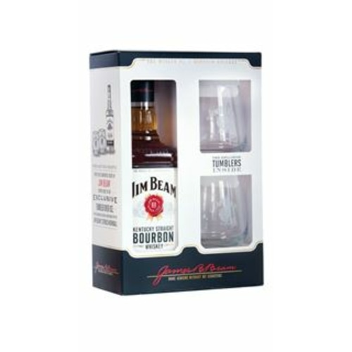 Whiskey Jim Beam 0.7 L + 2 čaše - Akcija u trgovini Interspar