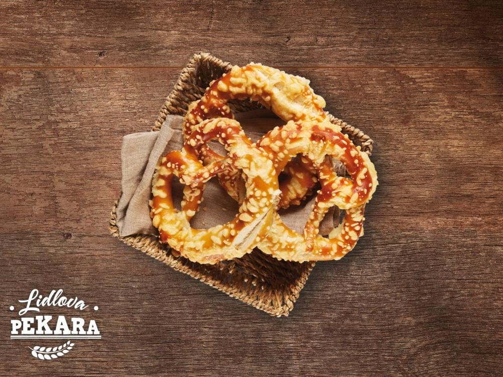 Pivski perec sa sirom 100 g - Akcija u trgovini Lidl