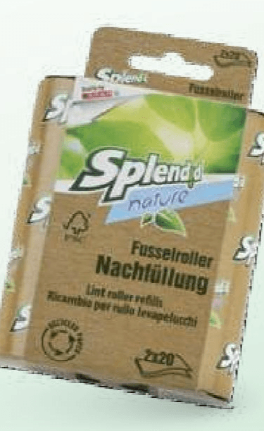 Splendid Nature Rezervni set valjaka za čišćenje odjeće 2/1 - Akcija u trgovini Interspar