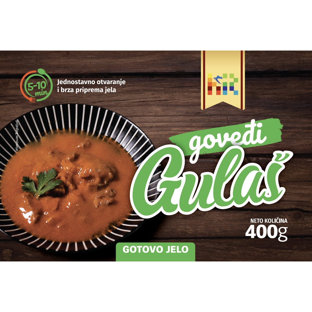 Goveđi gulaš 400 g - Akcija u trgovini Pevex
